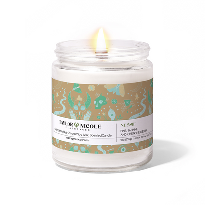 Nessie - Pine, Jasmine, Cherry Blossom - Odor Eliminating Candle